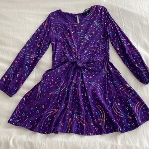 Cute and sparkling shooting star Lands End dress.